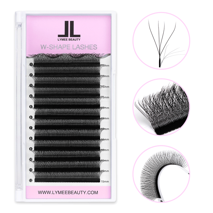 4D W-Shape Premade Volume Fan Lash Extensions