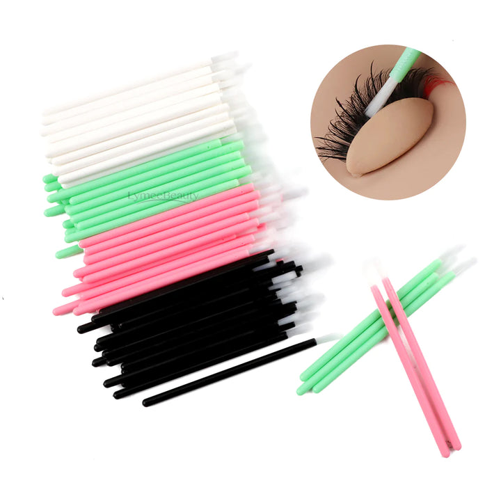 Disposable Nylon Brushes For Cleansing & Priming(50 Pcs ) - LymeeBeauty