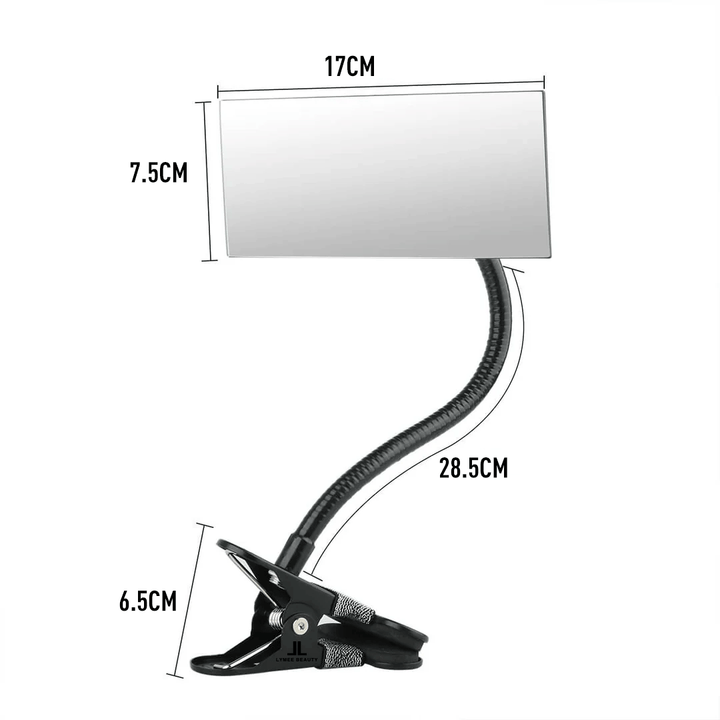 Security Convex Mirror with Adjustable Clip-LYMEEBEAUTY