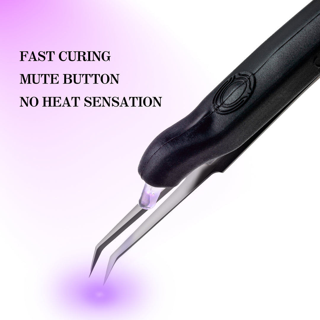 Mini UV/LED Tweezer Lamp for Eyelash Extensions