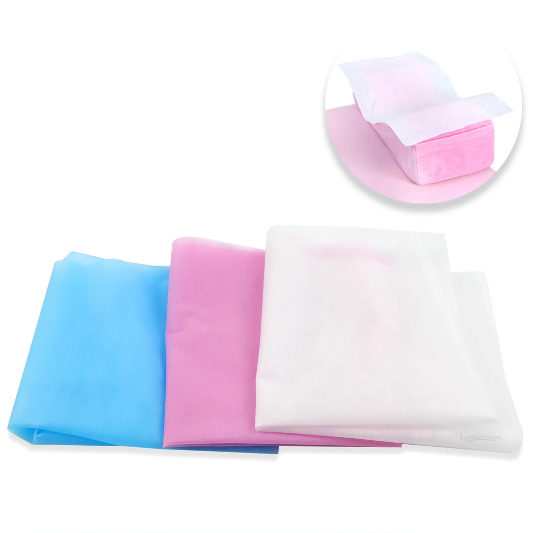 Disposable Non-woven Pillow Towel (100Pcs) - LymeeBeauty