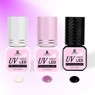 UV/LED Lash Glue 0.5-1s（For UV/LED Light）-lymeebeauty