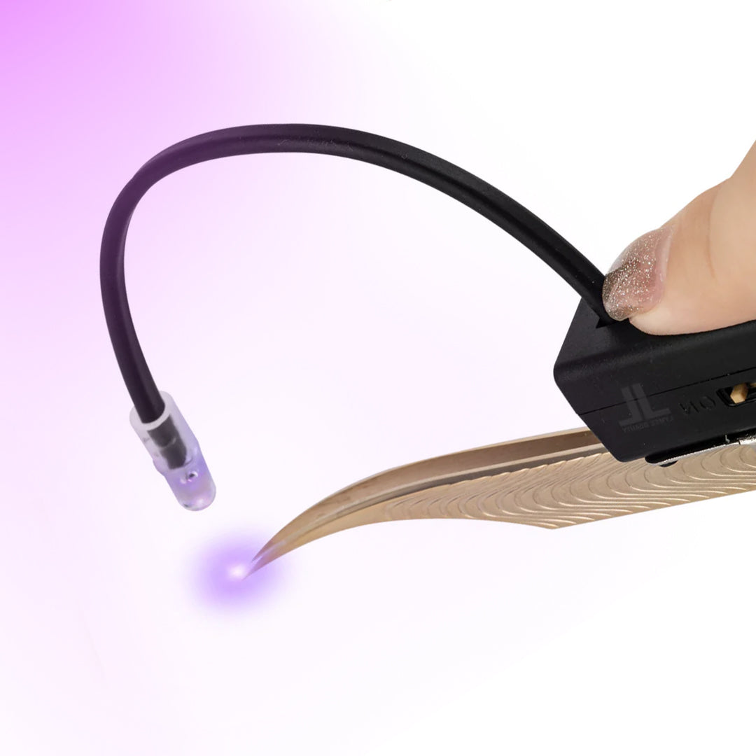 UV LED Tweezer Lamp For Eyelash Extension-lymeebeauty