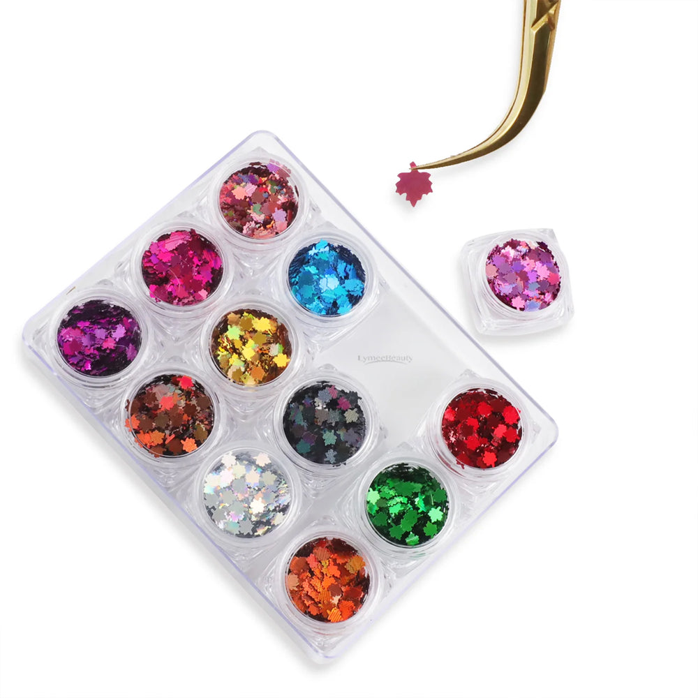 Eco-Friendly PET Decorative Sequin For Lash Extension（12 color） - LymeeBeauty