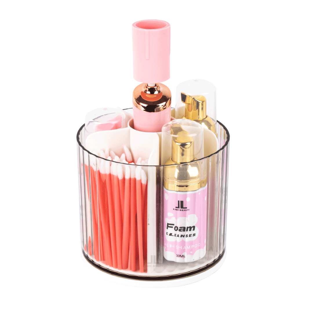 360-Degree Rotating Makeup Organizer