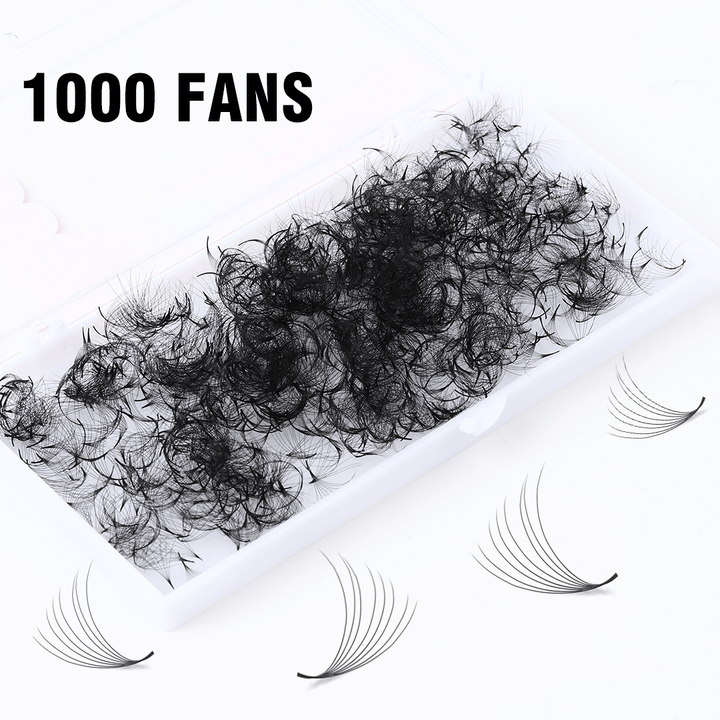 8D Premade Lash Fans - 1000 Loose Promade Fans-LYMEEBEAUTY