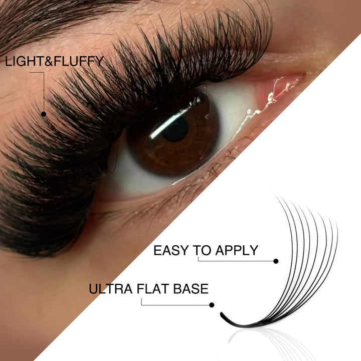 8D Promade Narrow Fans - 1000 Fans - Lymeebeauty