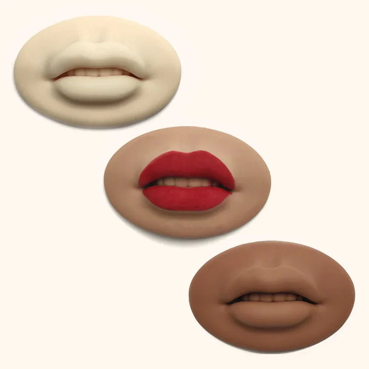 Lips Practice Silicone Skin Permanent Makeup Fake Skin Lips