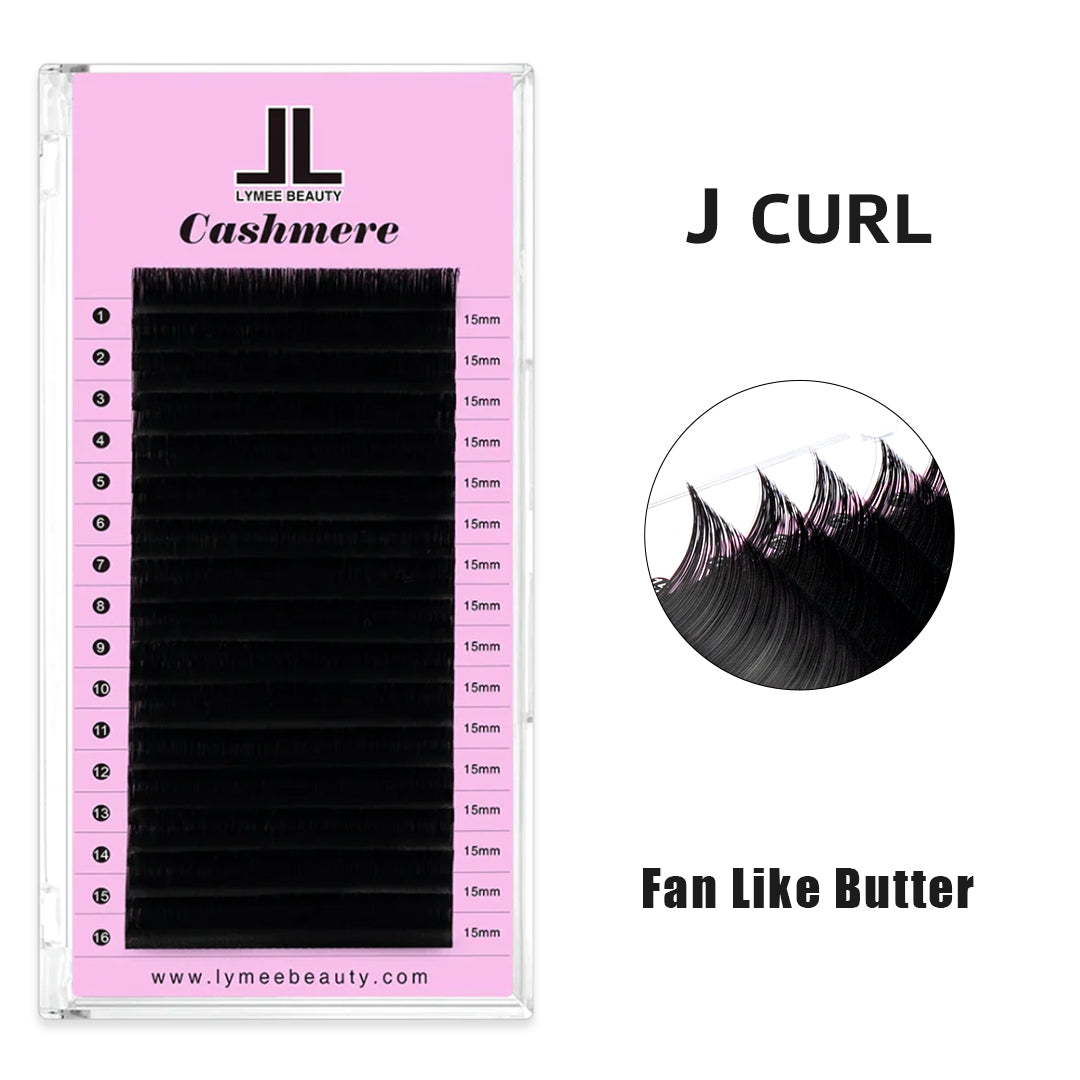 J Curl Cashmere Volume Eyelash Extensions-lymeebeauty