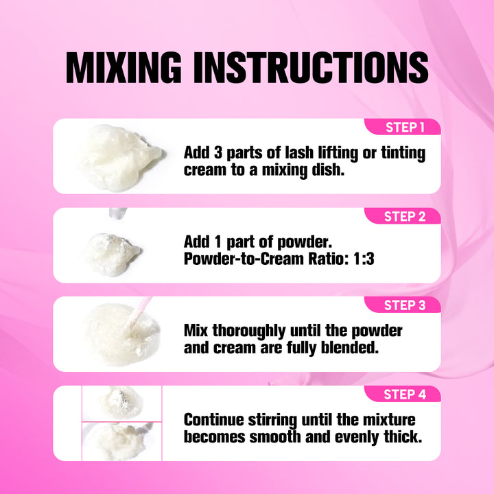 Korean Lash Lift Mixing Powder