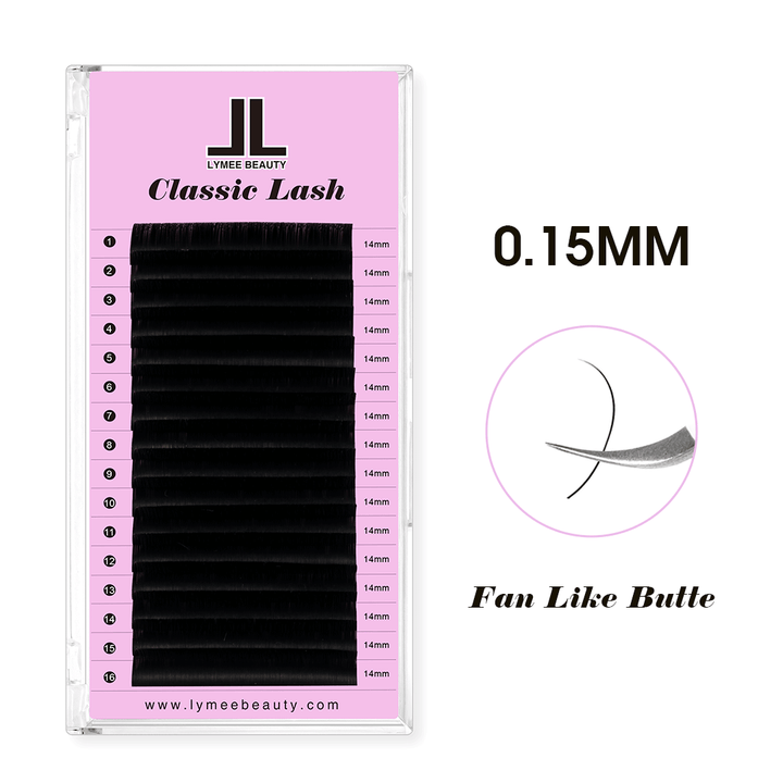 0.15MM Classic Lashes Eyelash Extensions