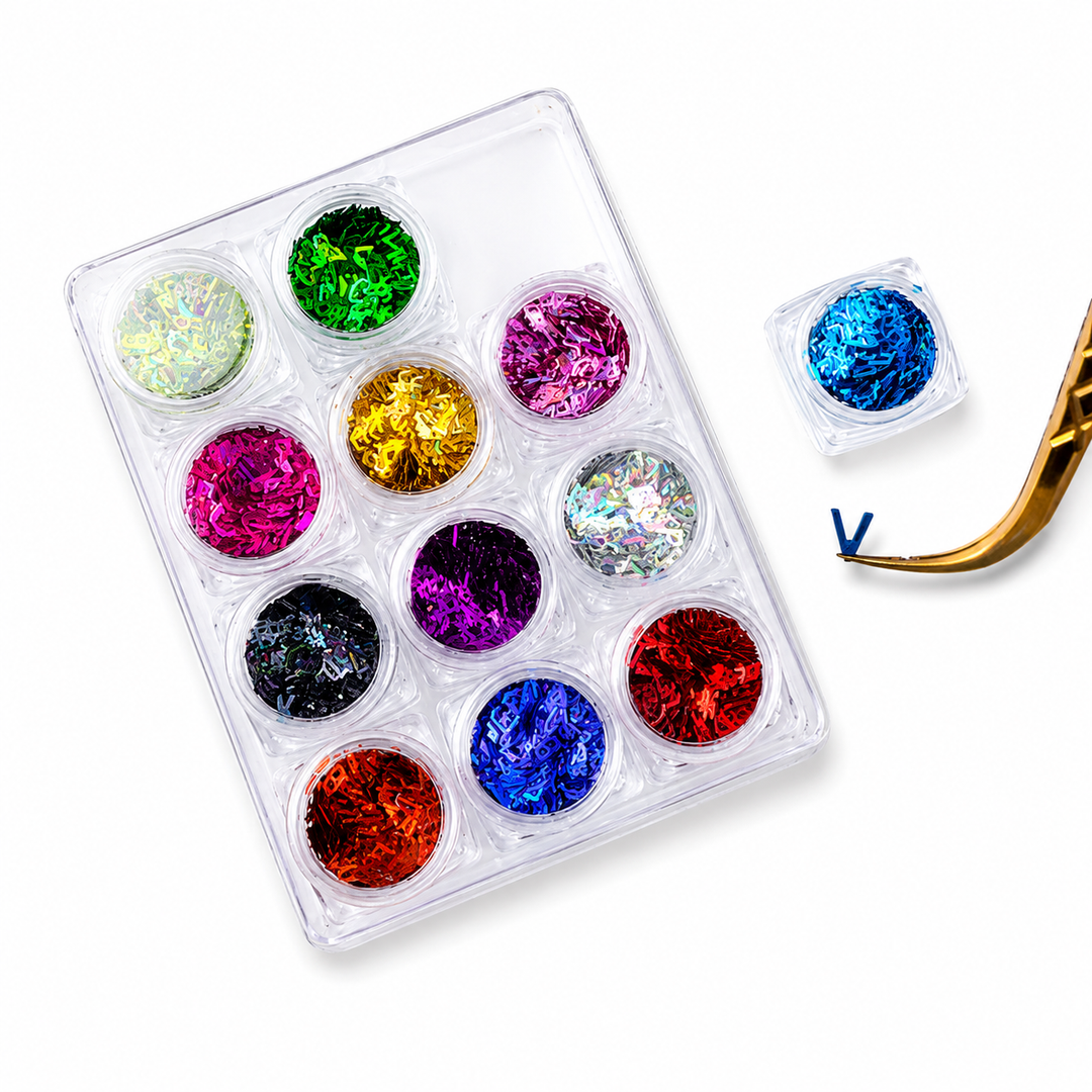 Snowflake Lash Glitter Flakes - Lymeebeauty