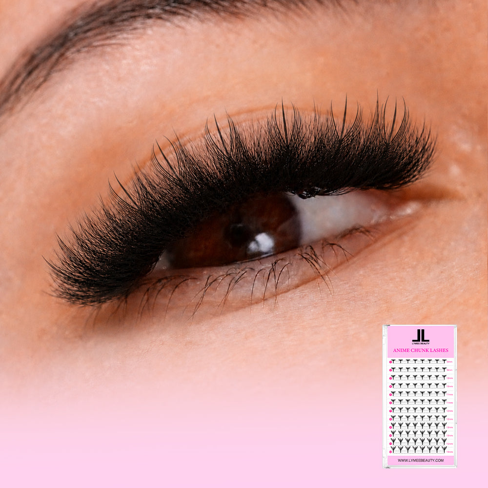 0.07MM Anime Butterfly Lashes - Airy Spike - Lymeebeauty