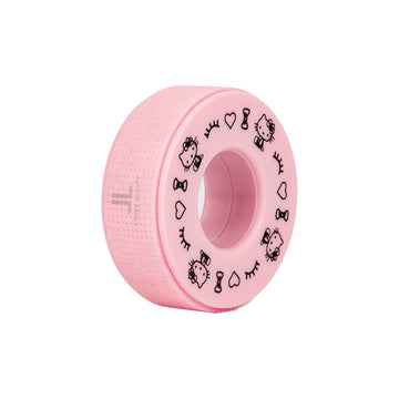 Colorful 3M Sensitive Narrow Lash Tape (Pink with Printed Pattern) Lymeebeauty