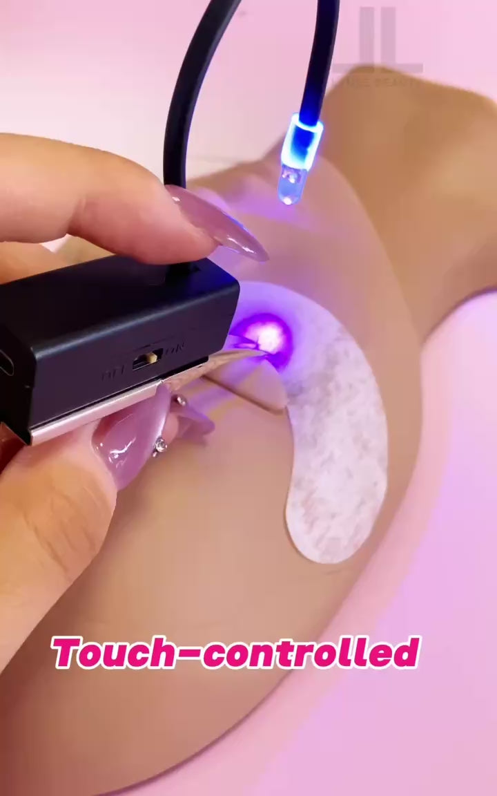 UV LED Tweezer Lamp For Eyelash Extension-lymeebeauty