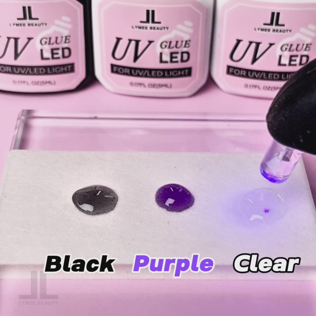 UV/LED Lash Glue 0.5-1s（For UV/LED Light）-lymeebeauty