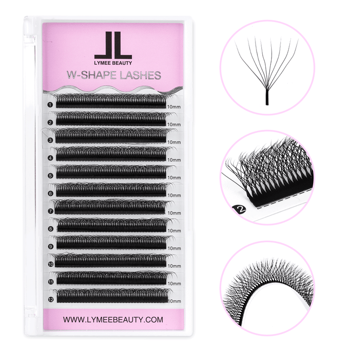 8D W-Shape Premade Volume Fan Lash Extensions