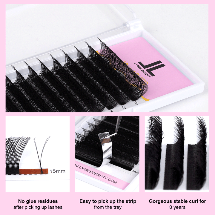 YY Lash Volume Premade Fan Eyelash Extensions