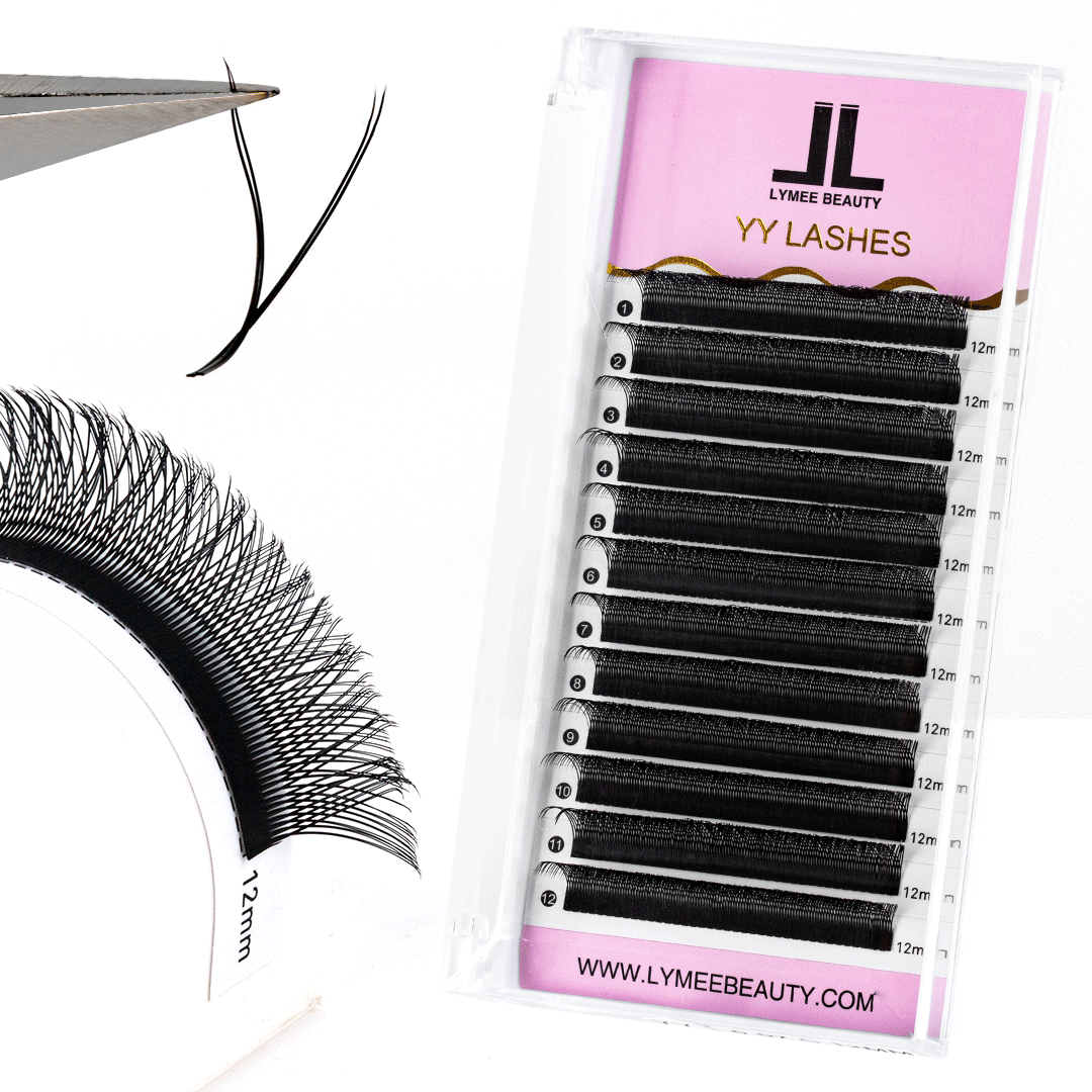 YY Lash Volume Premade Fan Eyelash Extensions - LymeeBeauty